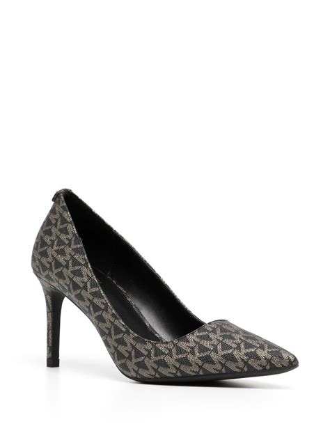 michael kors jenna flex pump black leather|Alina Flex Leather Pump .